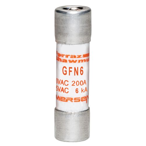 GFN6 - Fuse 250V 6A Time-Delay Midget GFN Series Visual